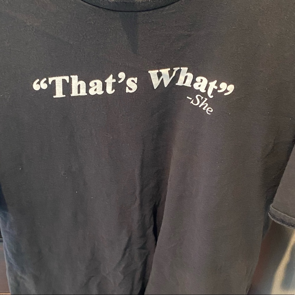 Mens ‘The Office’ themed basic black TWSS tee XXL